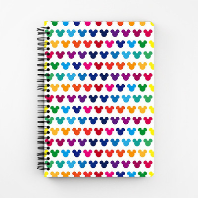 

RAYITE A5 Diary(Mickie Mulitcolor On White, Multicolor)