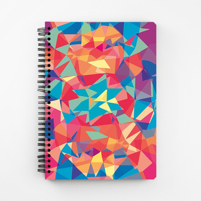 

RAYITE A5 Diary(Clustered Triangle, Multicolor)