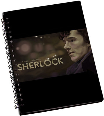 

Rangeele Inkers A5 Notebook(Sherlock Digital Painting, Multicolor)