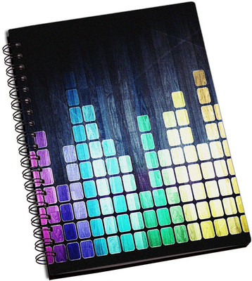

Rangeele Inkers A5 Notebook(Music Beats, Multicolor)