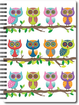 

Nourish A6 Notebook(A6 Size Plain Pages Colourful Graphic Diary, Multicolor)