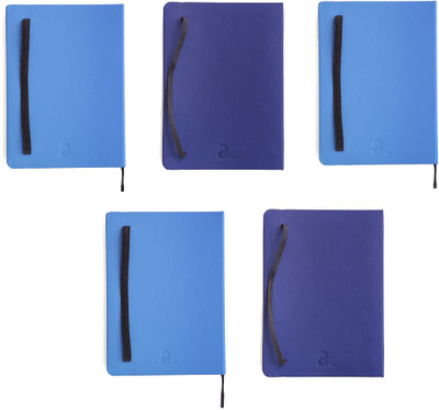 

Anupam B6 Notebook(Fluct With Elastic Closure 5Qty, Multicolor)