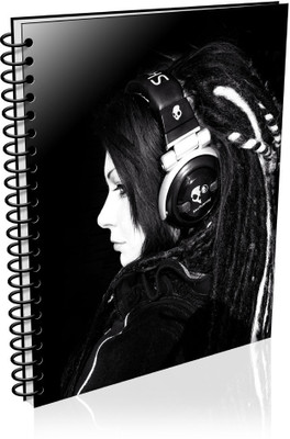 

VenTechno A5 Diary(Black Theme A5 - Diary (Spiral Bound), Multicolor)