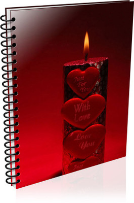 

VenTechno A5 Diary(Valentine Special A5 - Diary (Spiral Bound), Multicolor)