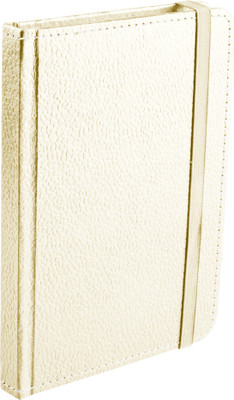 

Eco-Leatherette A6 Diary(Handcrafted, Pearl)