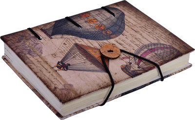 

Purpledip Regular Diary(Exquisite Handmade Vintage Journals, Multicolor)