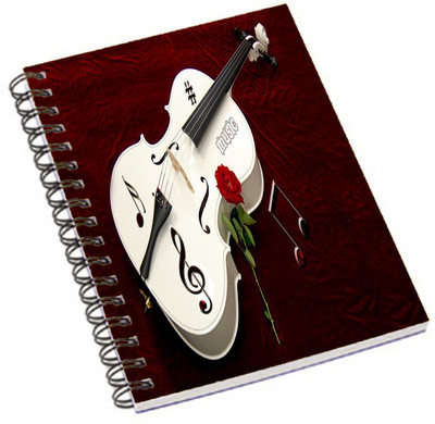 

Shopmania A5 Notebook(DESIGNER PRINTED NOTEBOOK, Multicolor)