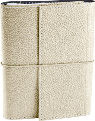 

Eco-Leatherette A6 Journal(Handcrafted A6 Journal, Pearl)