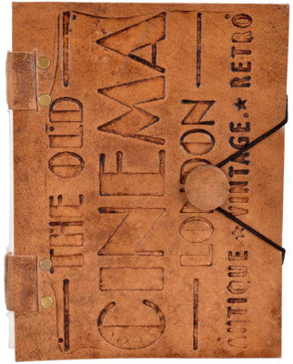 

Craft Club Regular Diary(leather diary with cinema emboos i, copper)