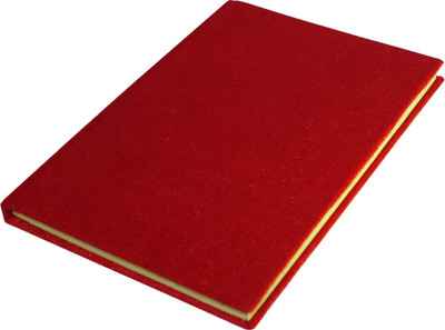 

R S Jewels Regular Diary(Recycled Paper Gift Notepad, Red)