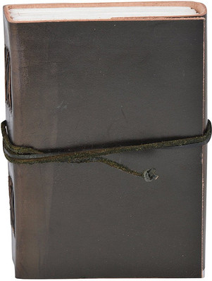 

Artidome A6 Diary(Black Leather Diary, Black)