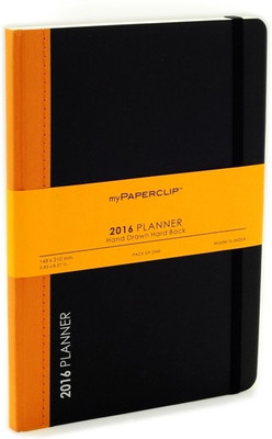 

Mypaperclip Regular Planner/Organizer(Planner, Black)