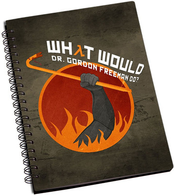 

Rangeele Inkers A5 Notebook(Dr.Gordgon Freeman Do, Multicolor)