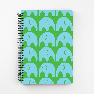 

RAYITE A5 Diary(Multi Elephant, Multicolor)