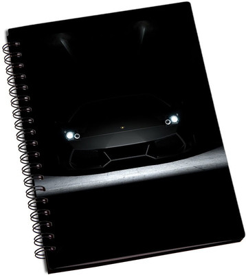 

Rangeele Inkers A5 Notebook(Stylish Black car, Multicolor)