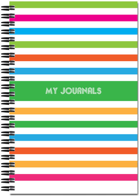 

Art Emporio A5 Notebook(Color Bars, Multicolor)