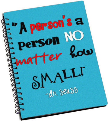 

Rangeele Inkers A5 Notebook(A Person Is A person, Multicolor)