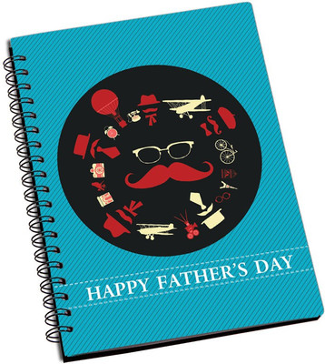 

ShopMantra A5 Notebook(Father's Multi Sign Father's Day Cushion Cover, Multicolor)