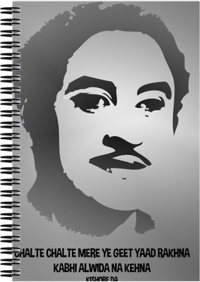 

Art Emporio A5 Notebook(Kishore Da - Chaltey Chaltey, Multicolor)