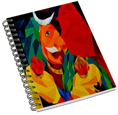 

Shopmania A5 Notebook(Painting Of Ganesha 3, Multicolor)