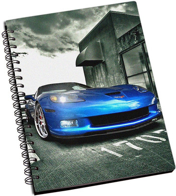 

Rangeele Inkers A5 Notebook(Awesome Blue Car, Multicolor)