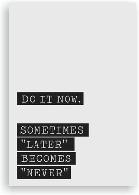 

Goodwork A5 Diary(Do It Now Notebook, White)