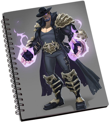 

Rangeele Inkers A5 Notebook(Undertaker Black magic, Multicolor)