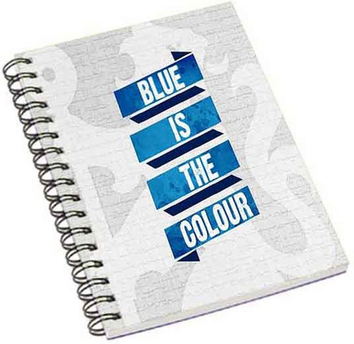 

Shopmania A5 Notebook(Blue is the color, Multicolor)