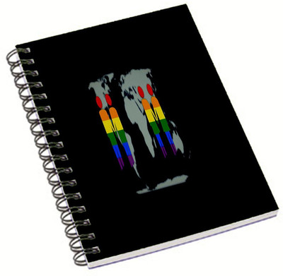 

Shopmania A5 Notebook(DESIGNER NOTEBOOK, Multicolor)