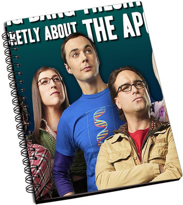 

Rangeele Inkers A5 Notebook(Big Bang Theory Apocalypse, Multicolor)