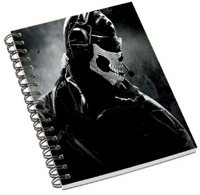 

Shopmania A5 Notebook(DESIGNER PRINTED NOTEBOOK, Multicolor)