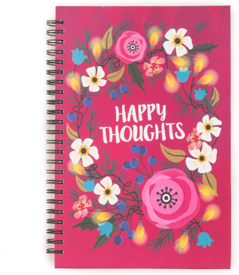 

Chumbak Regular Diary(Spiral Notebook, Multicolor)