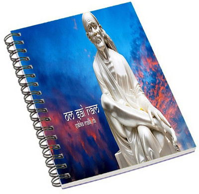 

Shopmania A5 Notebook(Om Sai Ram, Multicolor)