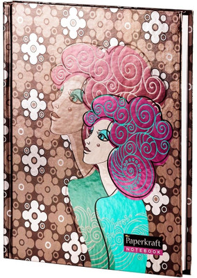 

Paperkraft Twin Ruling Notebook(Metallic, Multicolor)