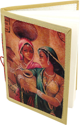 

Rajrang Regular Diary(Handcrafted Gift Set, Green)