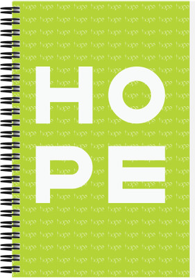 

Art Emporio A5 Notebook(HOPE, Multicolor)
