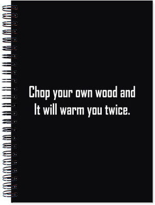 

VenTechno A5 Diary(Inspire / Motivational Covered Wirebound Ruled Paper Sheets Personal and Office Stationary Notebooks Diary, Multicolor)