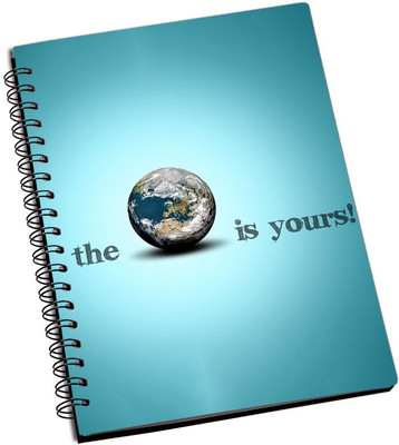 

Rangeele Inkers A5 Notebook(Earth Is Yours, Multicolor)