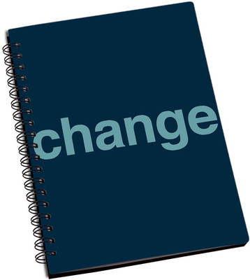 

Rangeele Inkers A5 Notebook(CHANGE, Multicolor)
