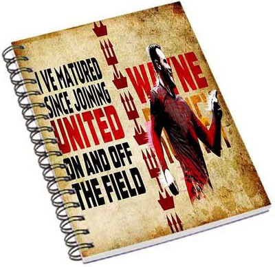 

Shopmania A5 Notebook(Football 3, Multicolor)
