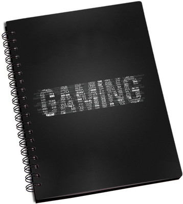 

Rangeele Inkers A5 Notebook(Gaming Typography, Multicolor)