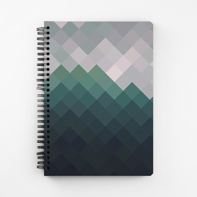 

RAYITE A5 Diary(Abstract Mountains, Multicolor)