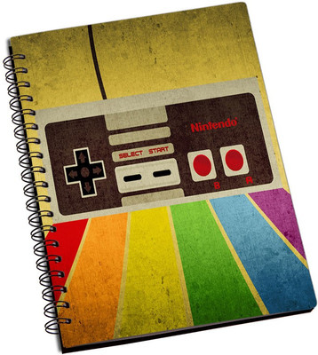 

Rangeele Inkers A5 Notebook(Nintendo Vintage Consol, Multicolor)
