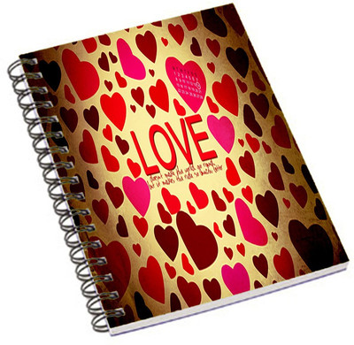 

Shopmania A5 Notebook(DESIGNER PRINTED NOTEBOOK, Multicolor)