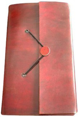 

eShilp Regular Journal(Handmade Plain Leather Cover Diary-1 Button Closure-Pasted Binding Size 25x18x2.5 Cm Brown, Brown)