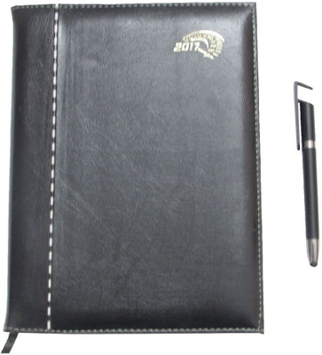 

Gathbandhan Regular Diary(2017, Black, Pack of 2)