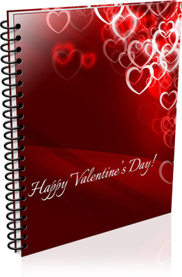 

VenTechno A5 Diary(Valentine Special A5 - Diary (Spiral Bound), Multicolor)