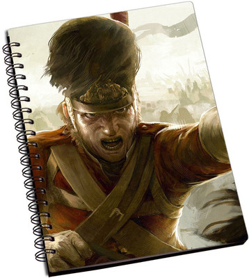 

Rangeele Inkers A5 Notebook(Warriror Screaming, Multicolor)