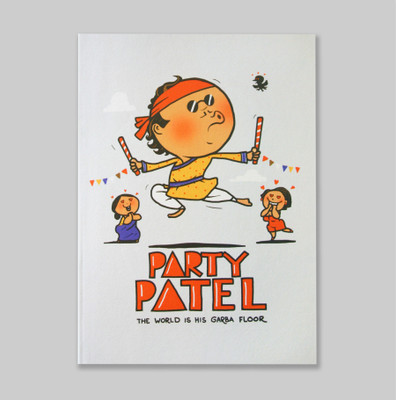 

Chimp A6 Notebook(Party Patel, Silver)