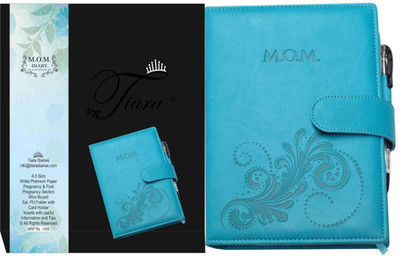 

Tiara Diaries A5 Diary(Pregnancy & First Year Planner, Blue)